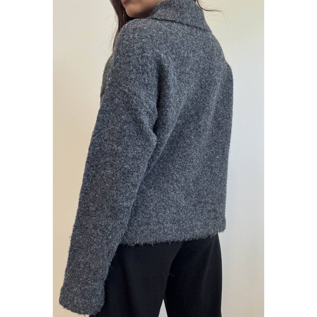 Clem Oversized Collar Sweater