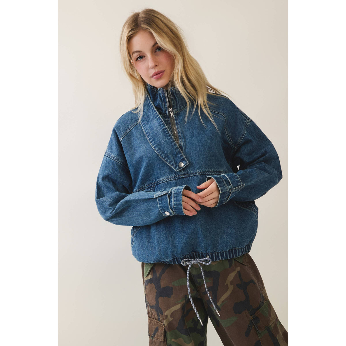 Summit Denim Pullover