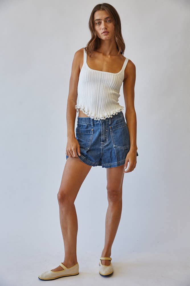 Enzo Knit Corset Top