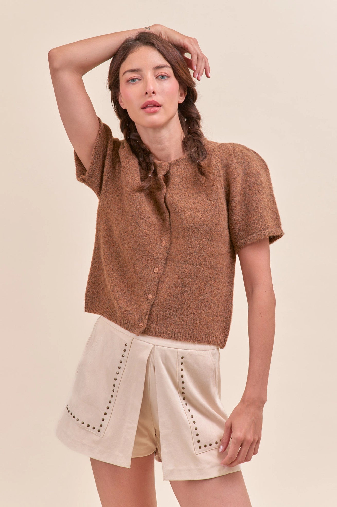 Laken Short Sleeved Sweater image 7