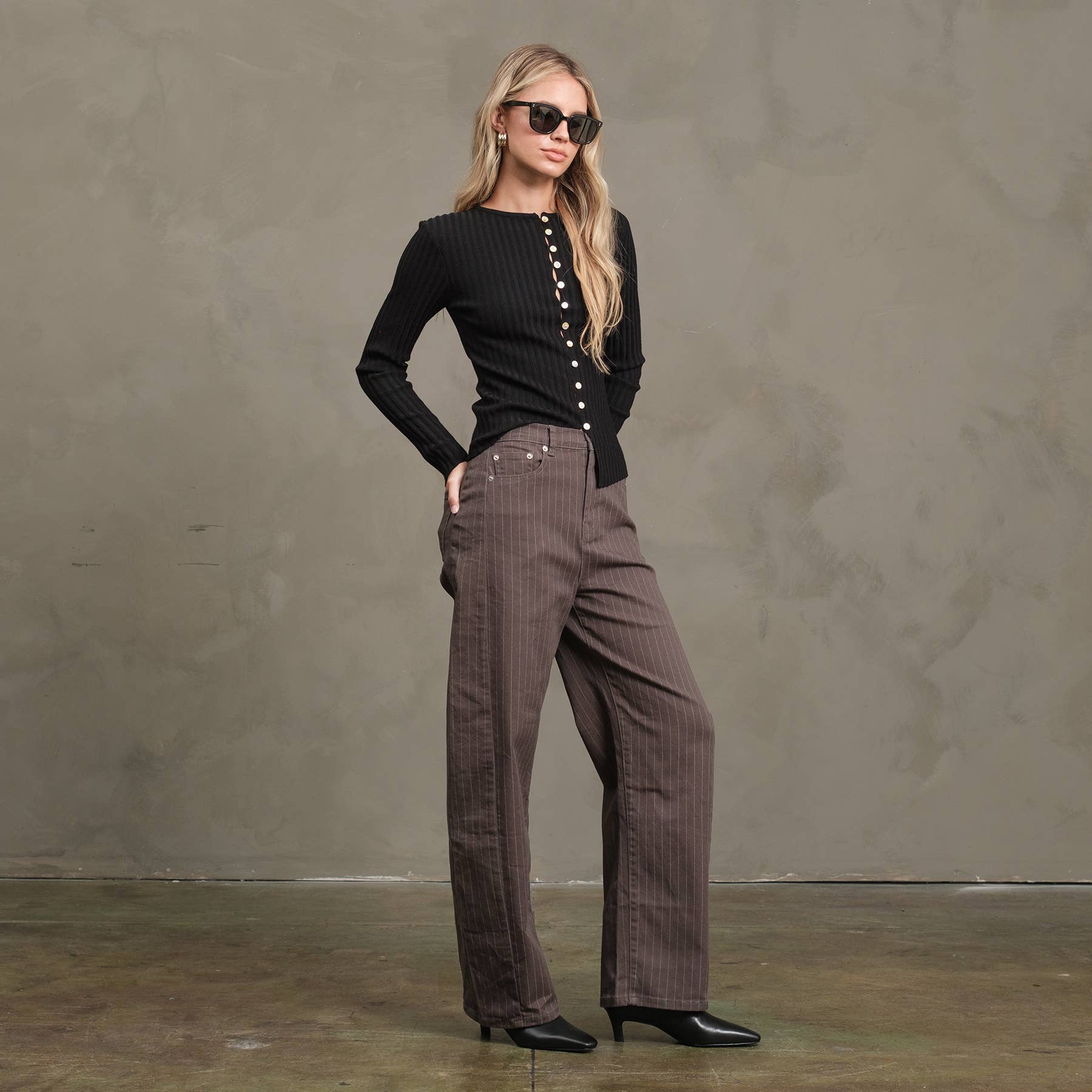 Whitney Pinstripe Pant