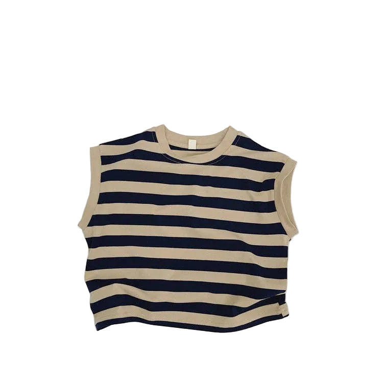 Mini Dutch | Striped Cotton Tank Top