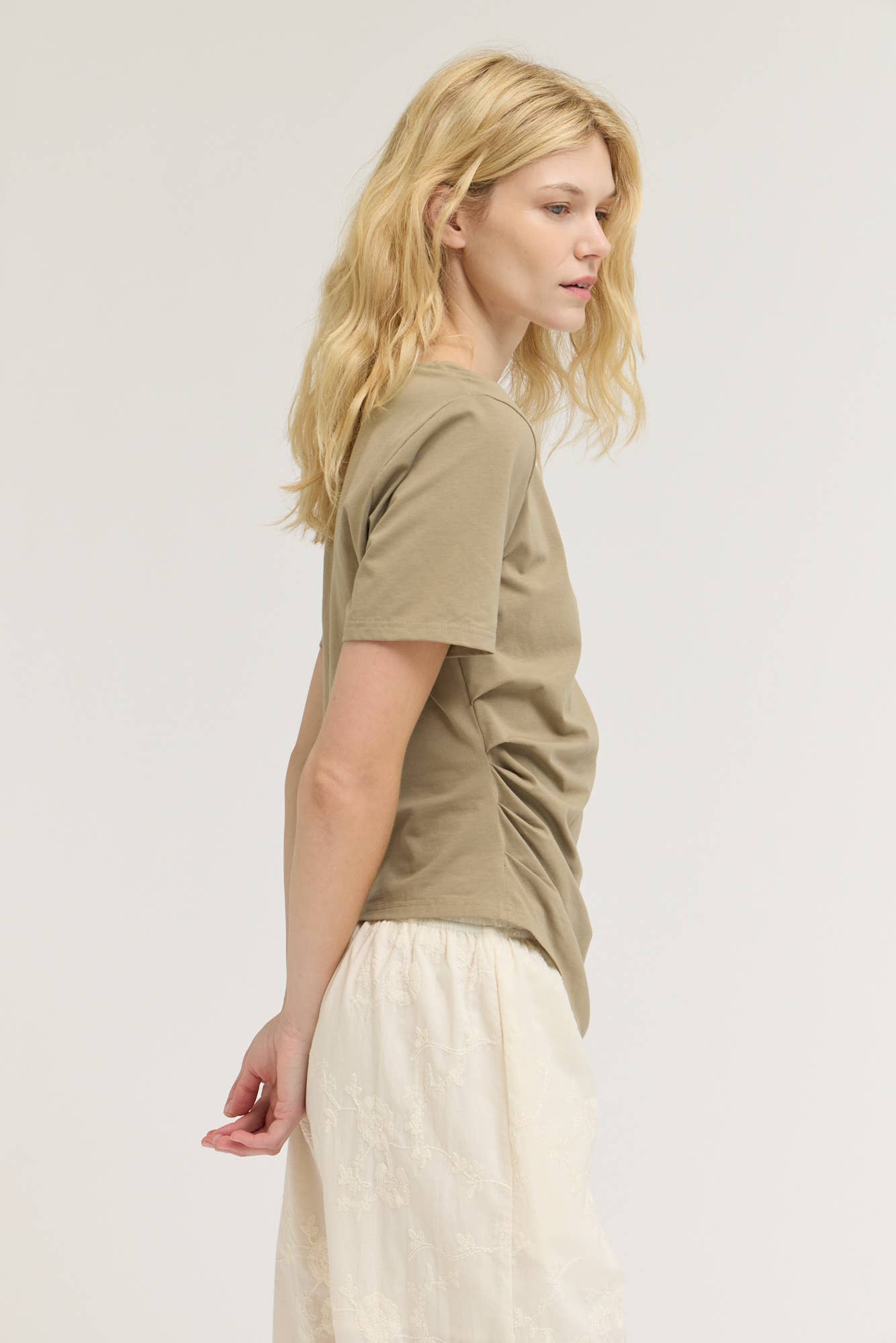 Asymmetric Jersey Tee