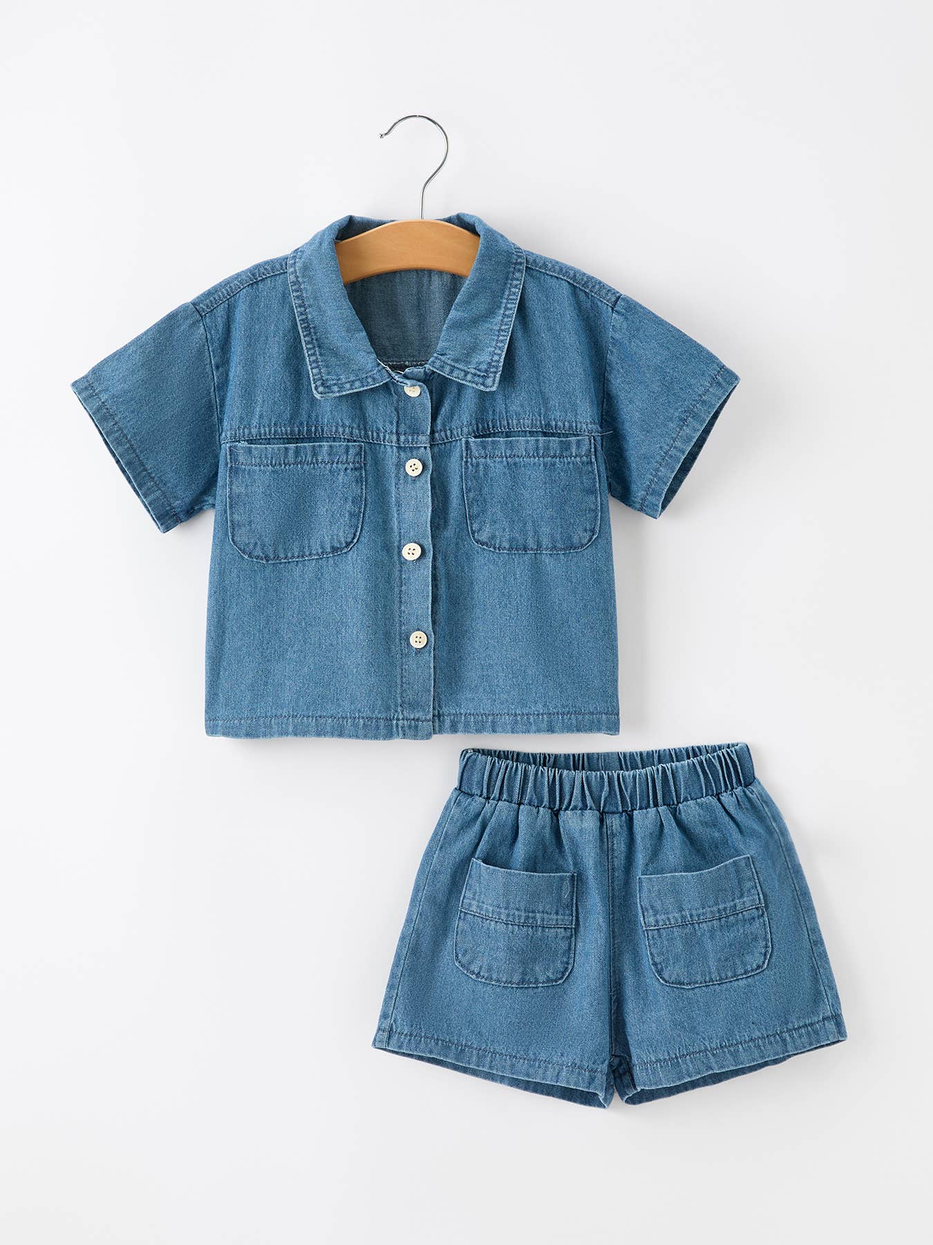 Mini Dutch | Denim Set