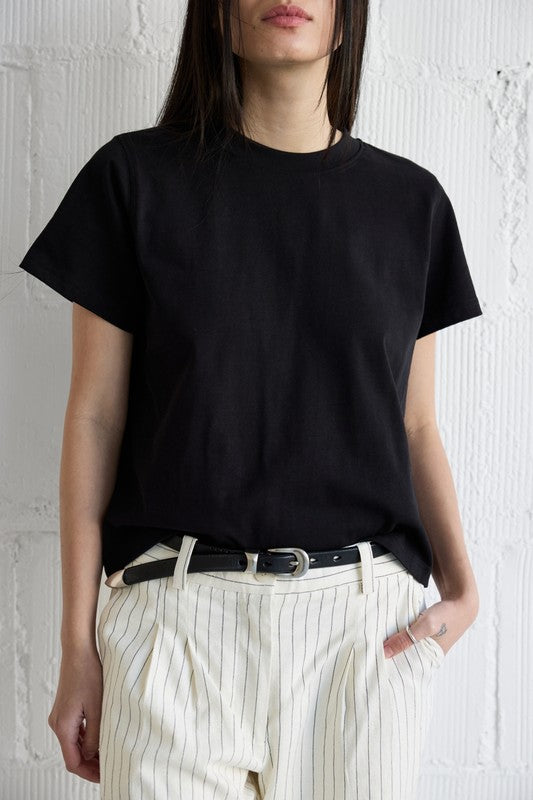 Heidi Everyday Tee in Black image 0
