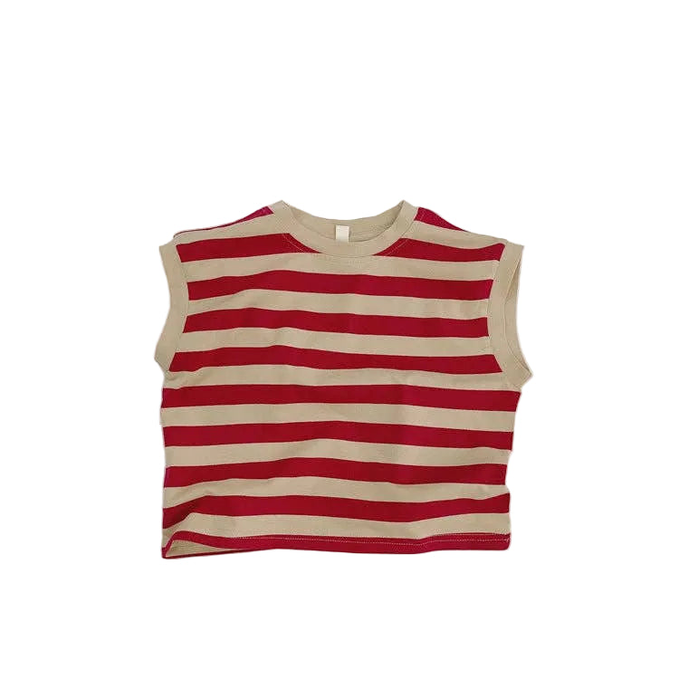 Mini Dutch | Striped Cotton Tank Top