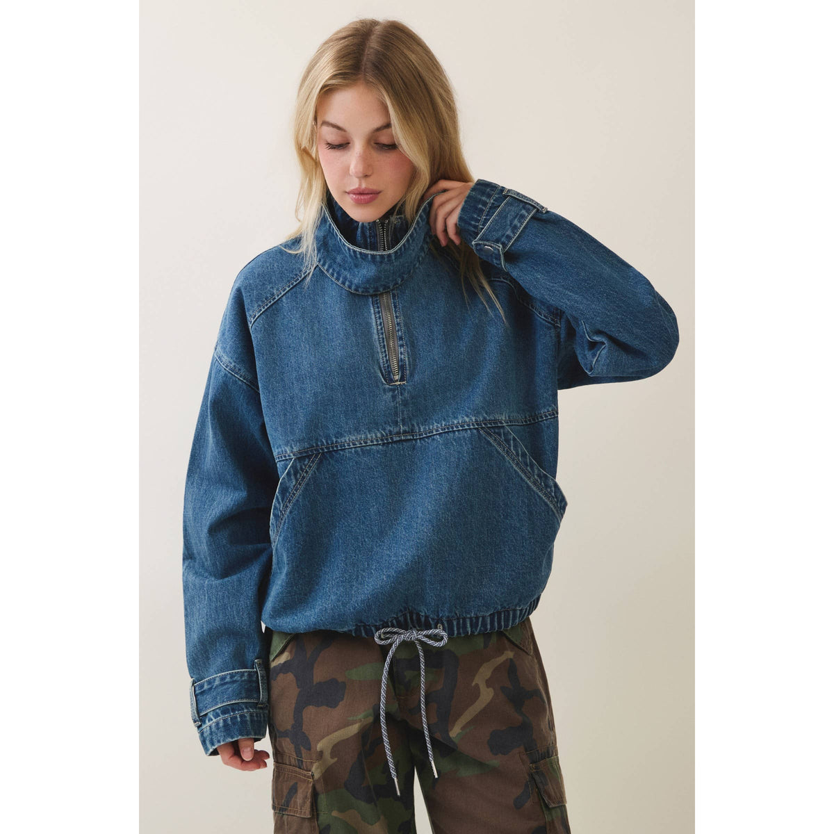 Summit Denim Pullover