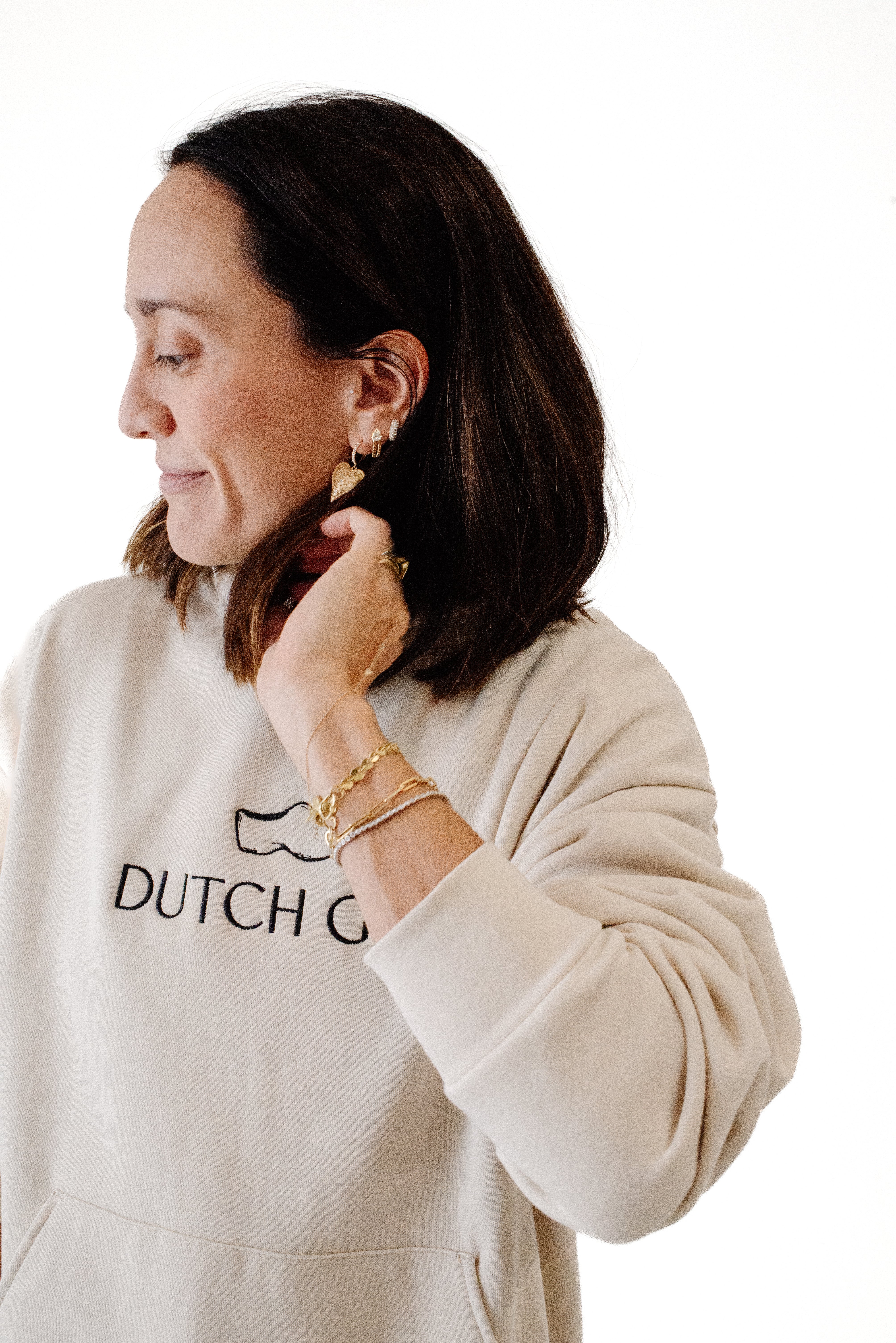 Dutch Girl™ Hoodie | Ecru