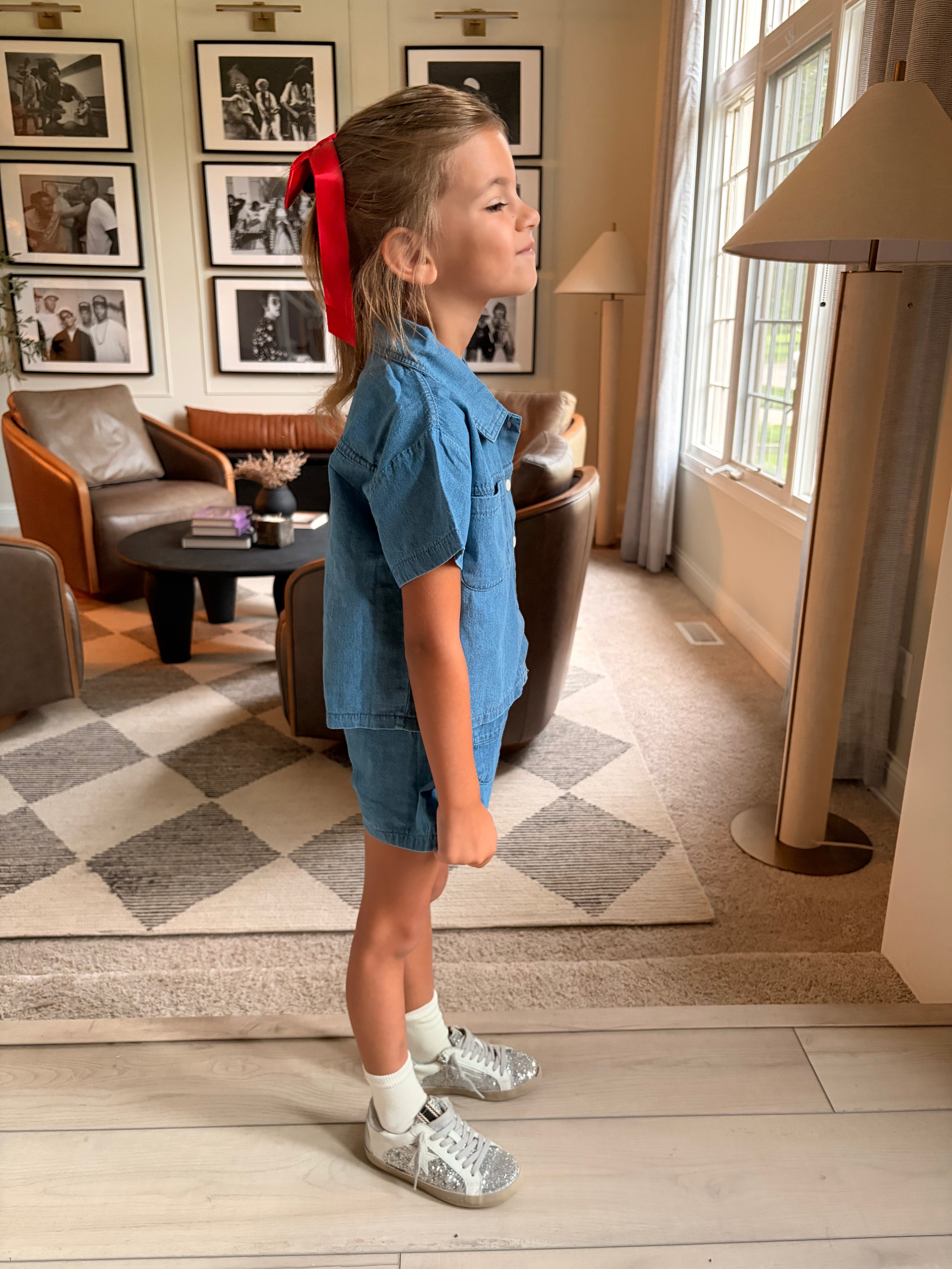 Mini Dutch | Denim Set