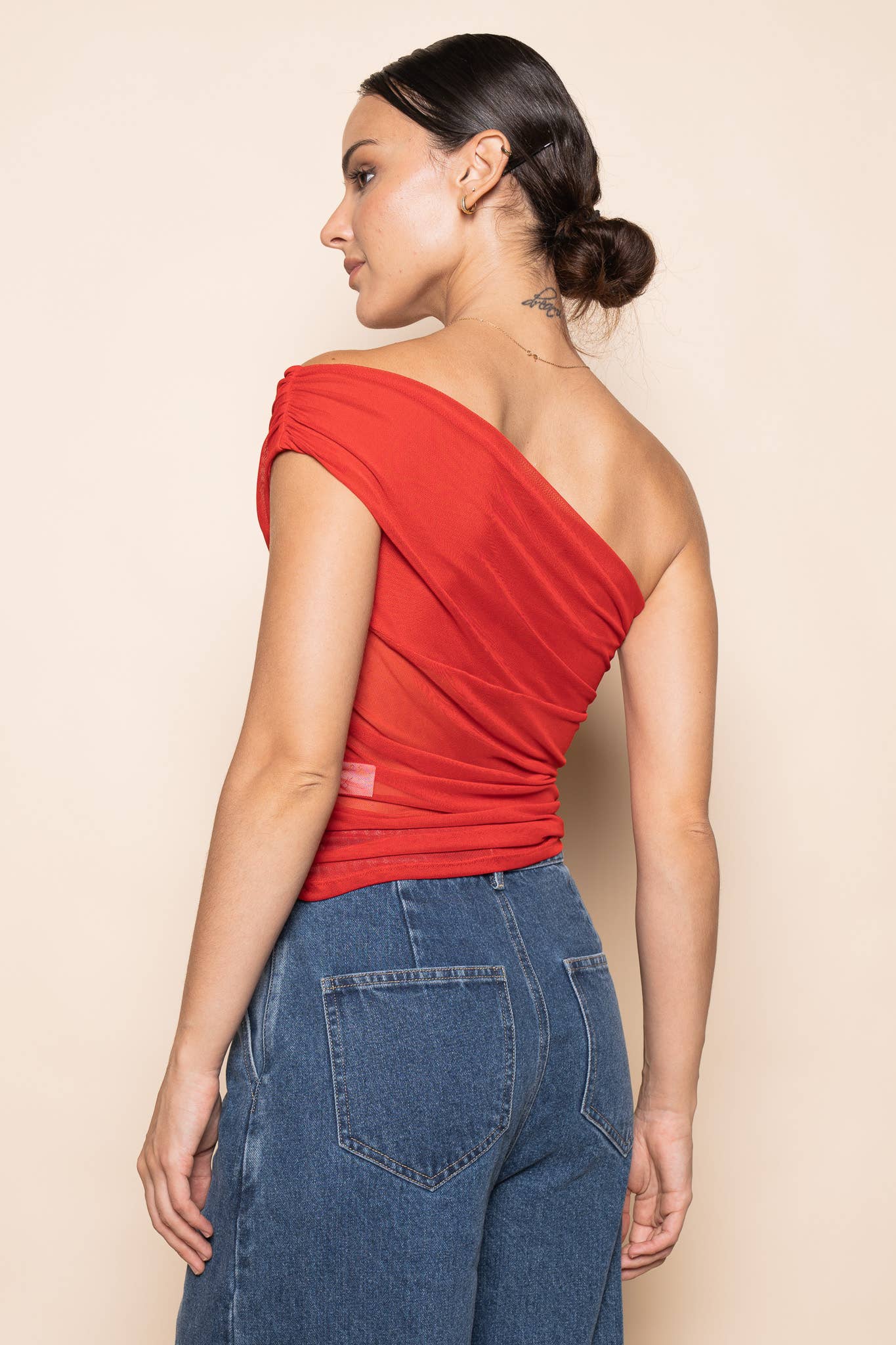 Mina Off The Shoulder Tank