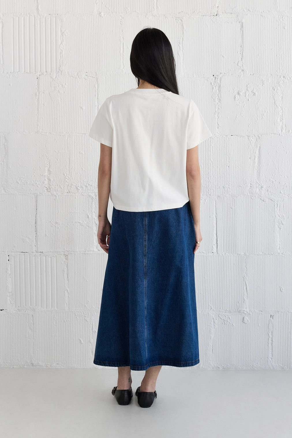 Heidi Everyday Tee in White image 7