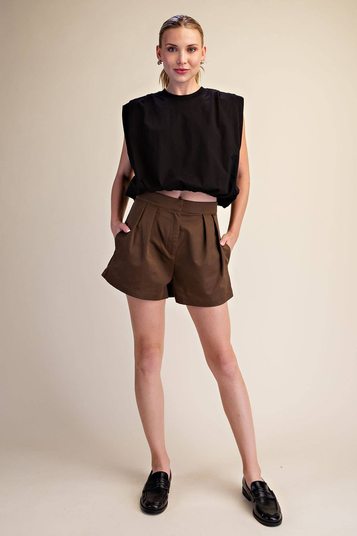 Sutton Shoulder Pad Top