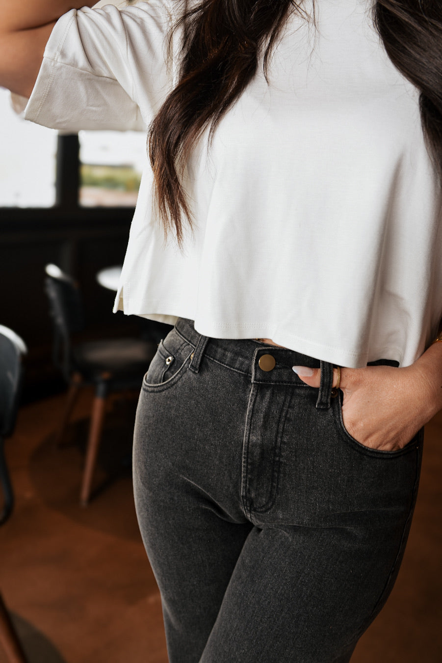 White Bailey Tee image 1