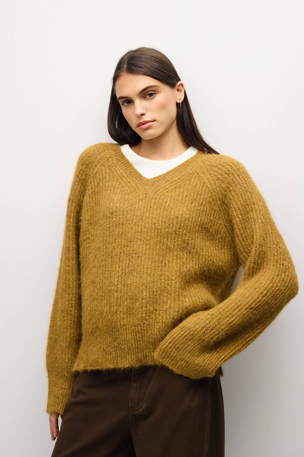 The Olivia Sweater | V Neck Sweater