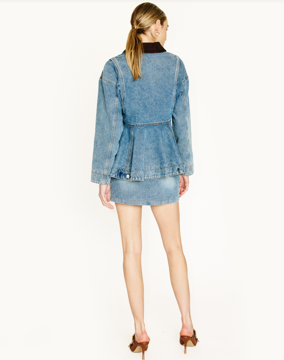 Eton Jacket in Denim image 4
