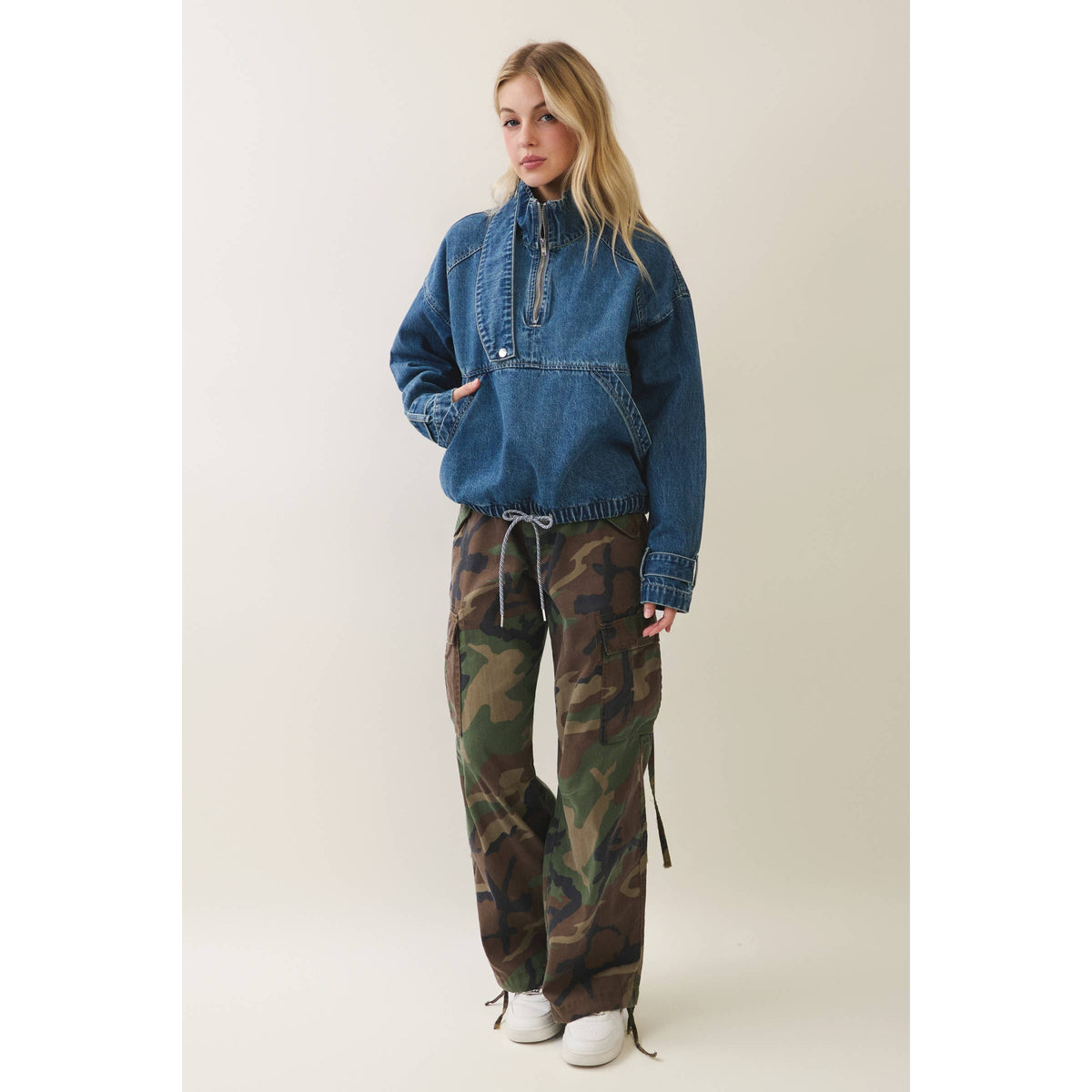 Summit Denim Pullover