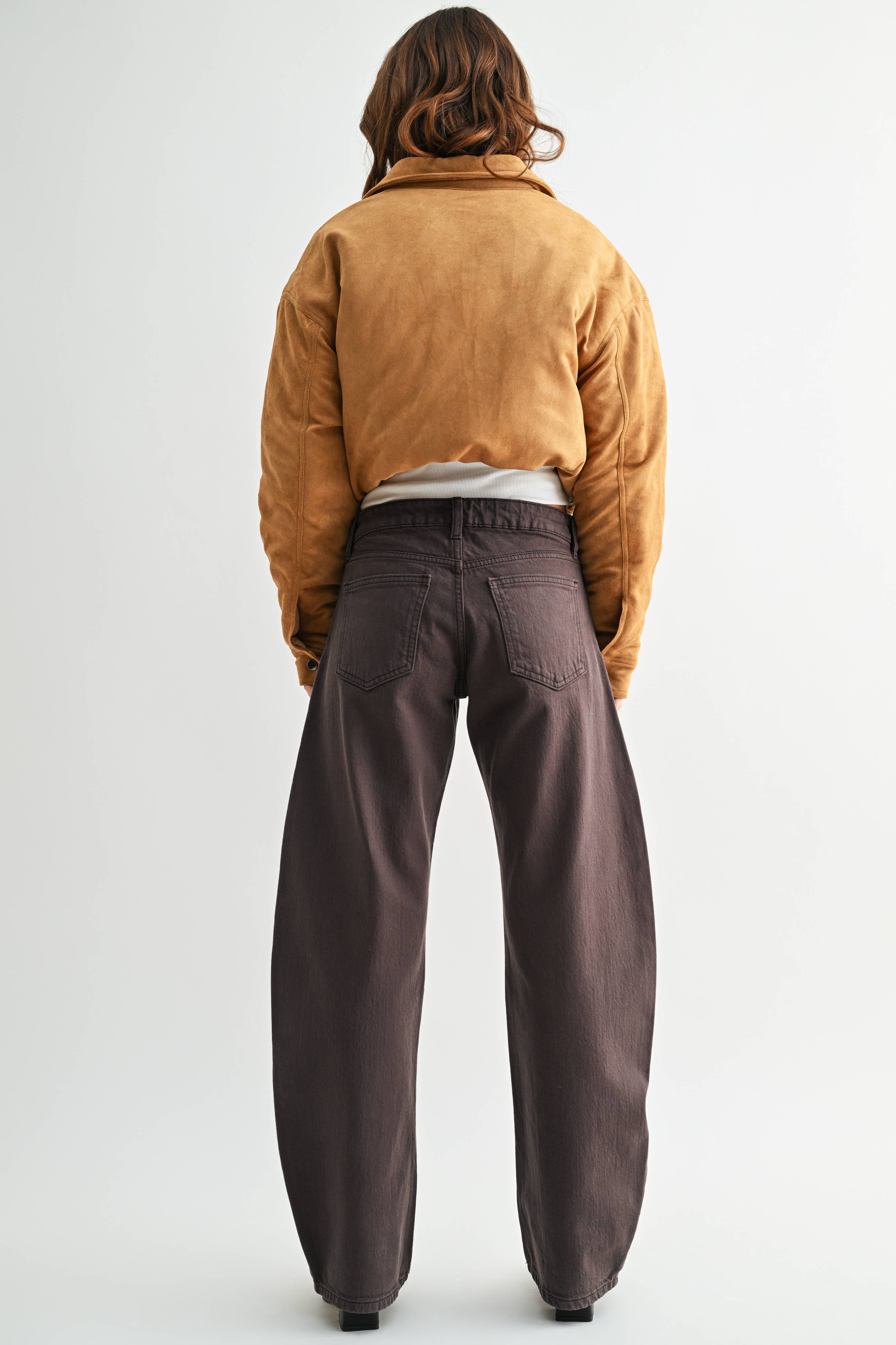 Benny Chocolate Brown Jeans