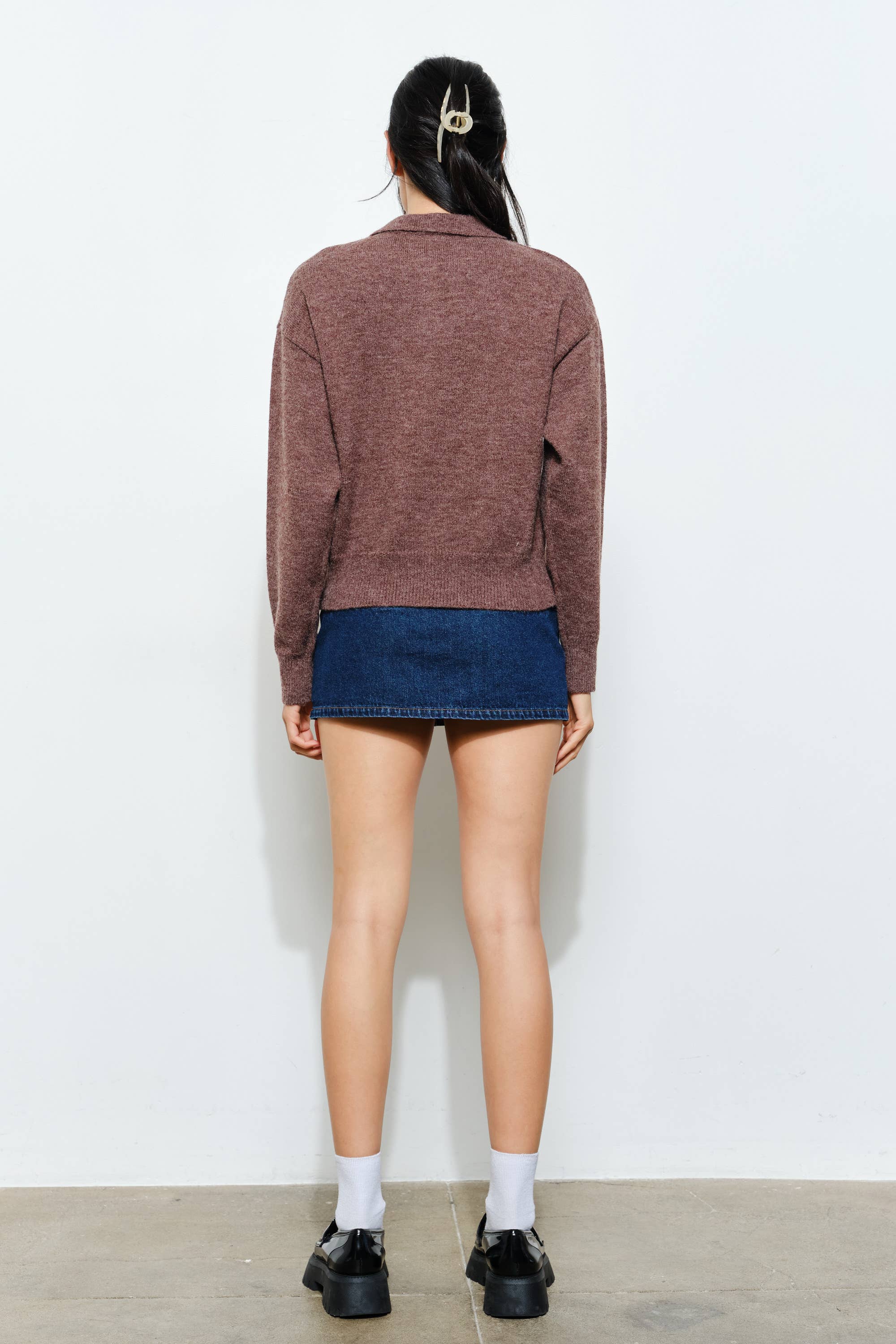 GINA KNIT POLO