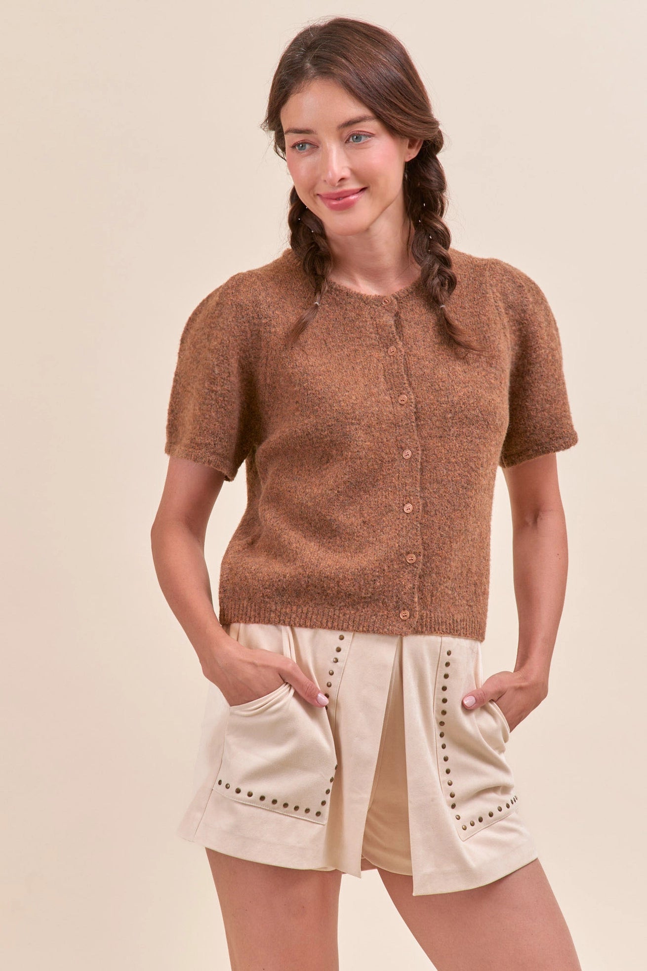 Laken Short Sleeved Sweater image 6