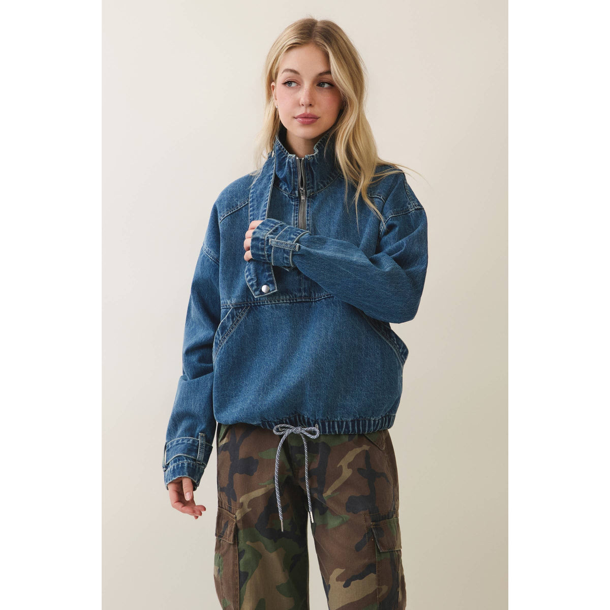 Summit Denim Pullover