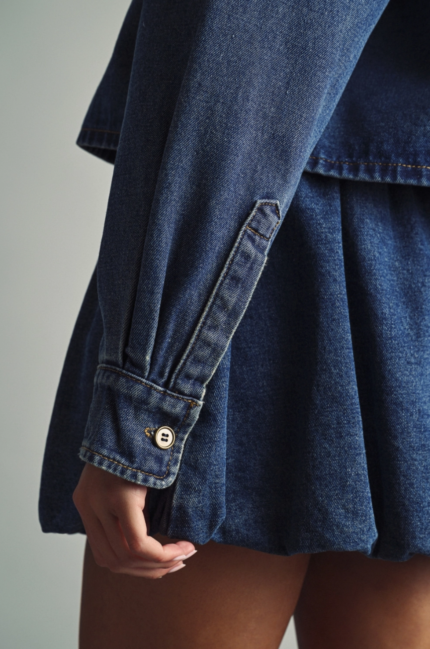 Indigo Denim Top