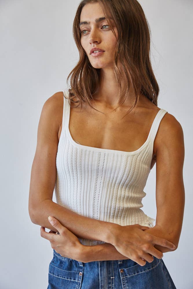 Enzo Knit Corset Top