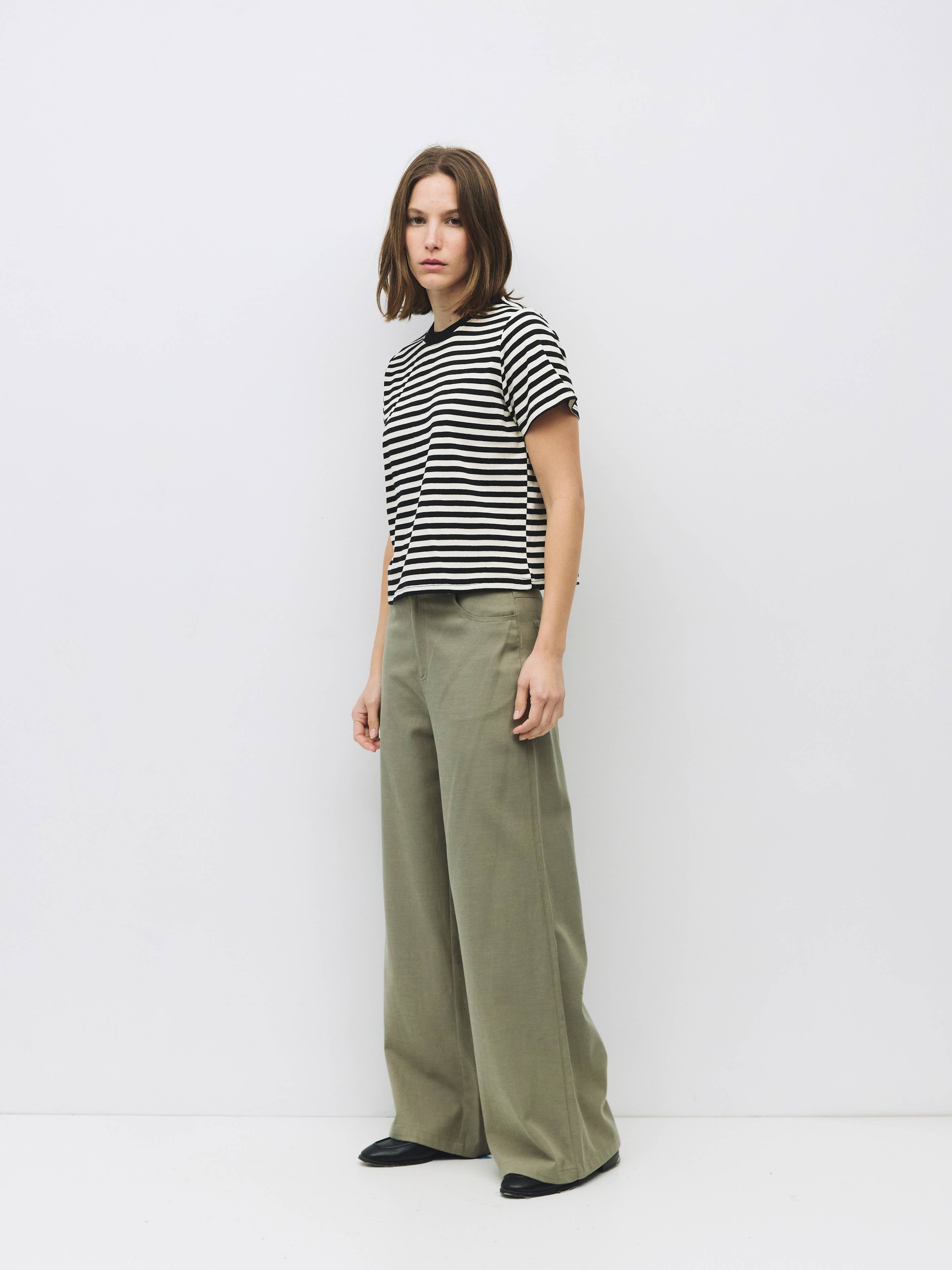 The Cooper Top | Striped T-Shirt