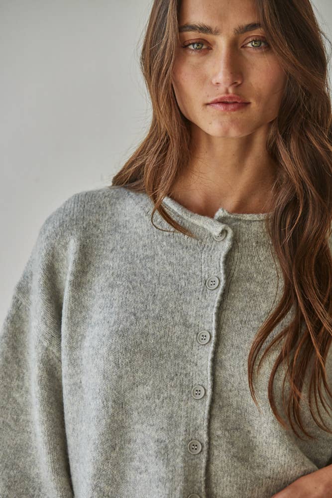 Knit Quarter Sleeve Sweater