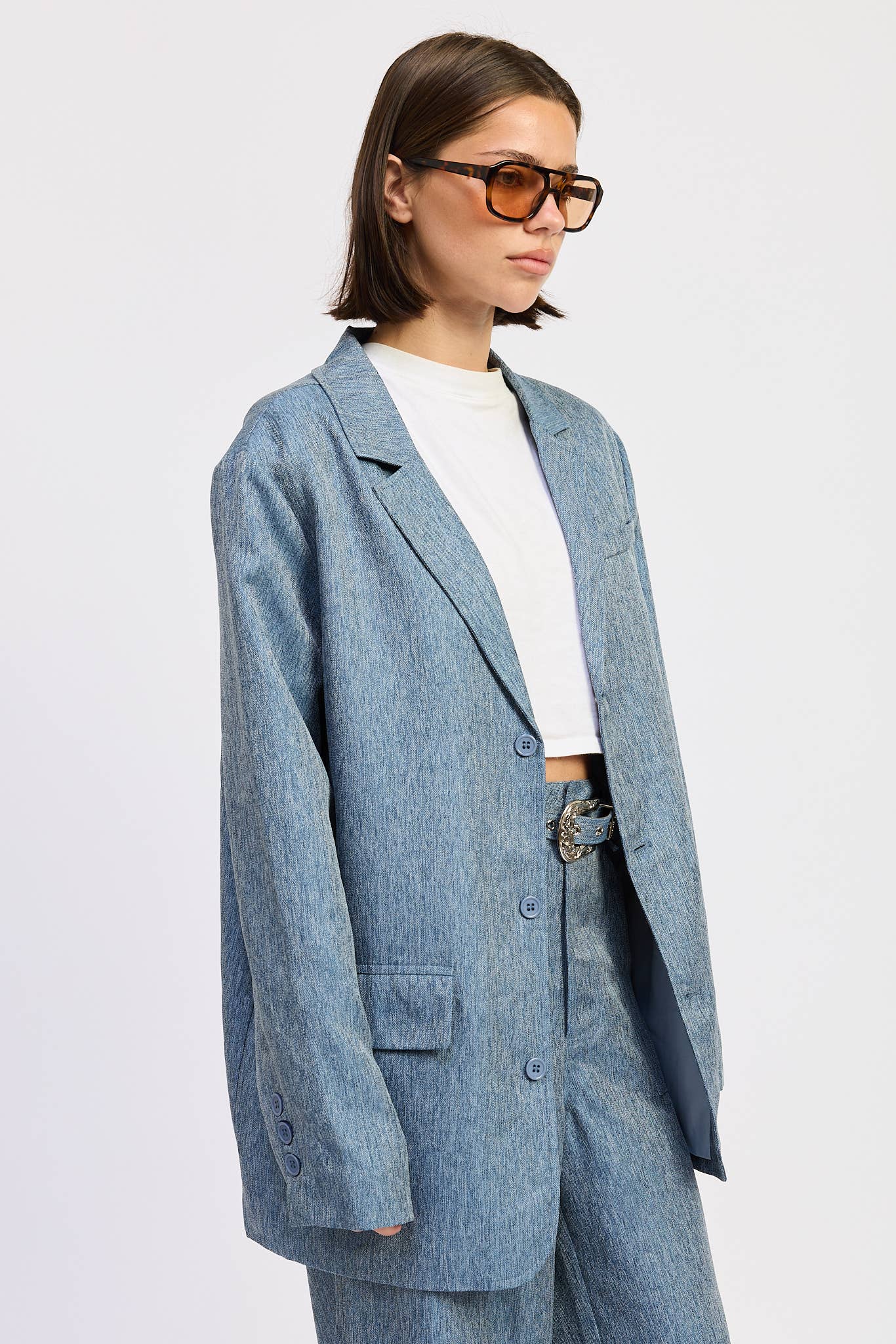 OVERSIZED Denim BLAZER