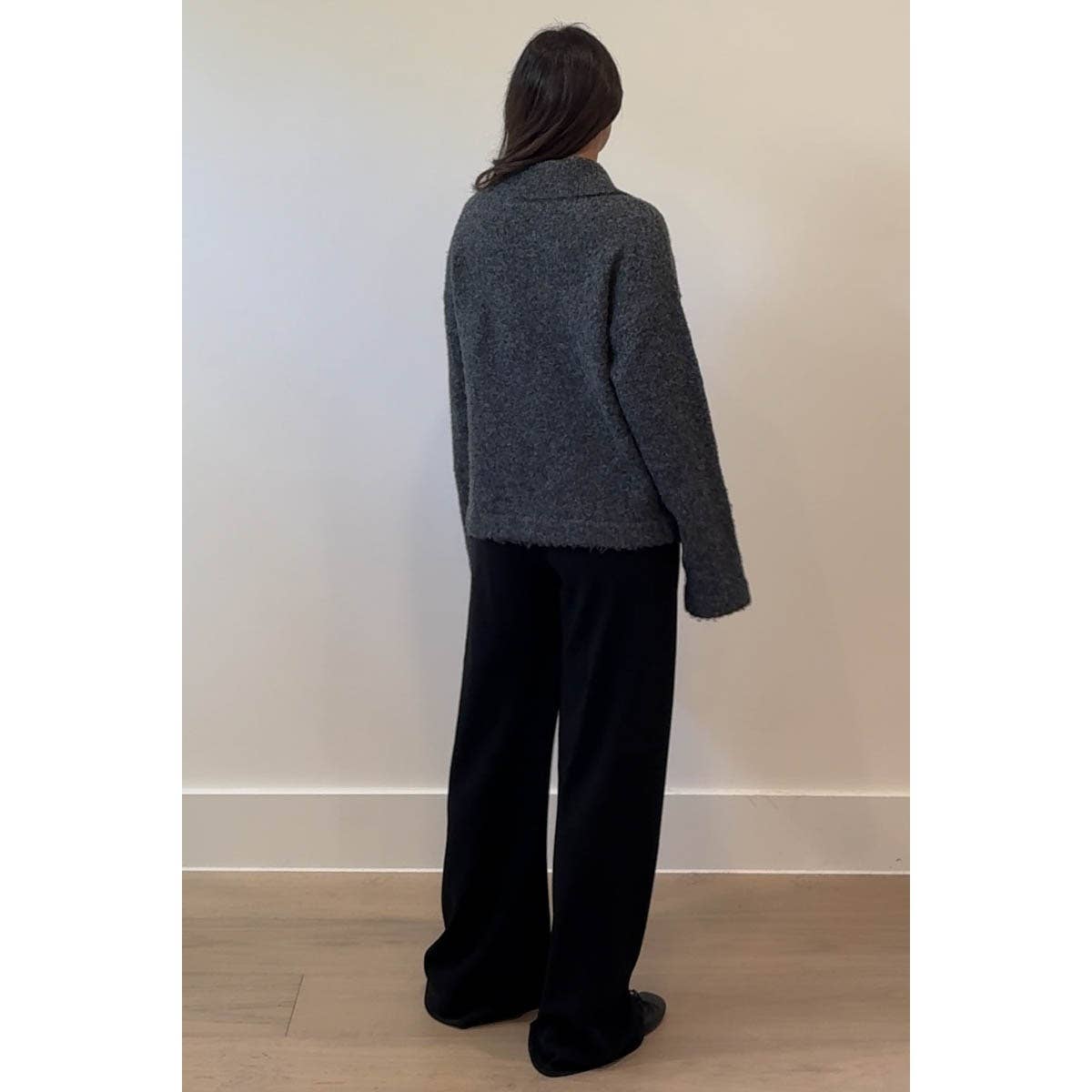 Clem Oversized Collar Sweater