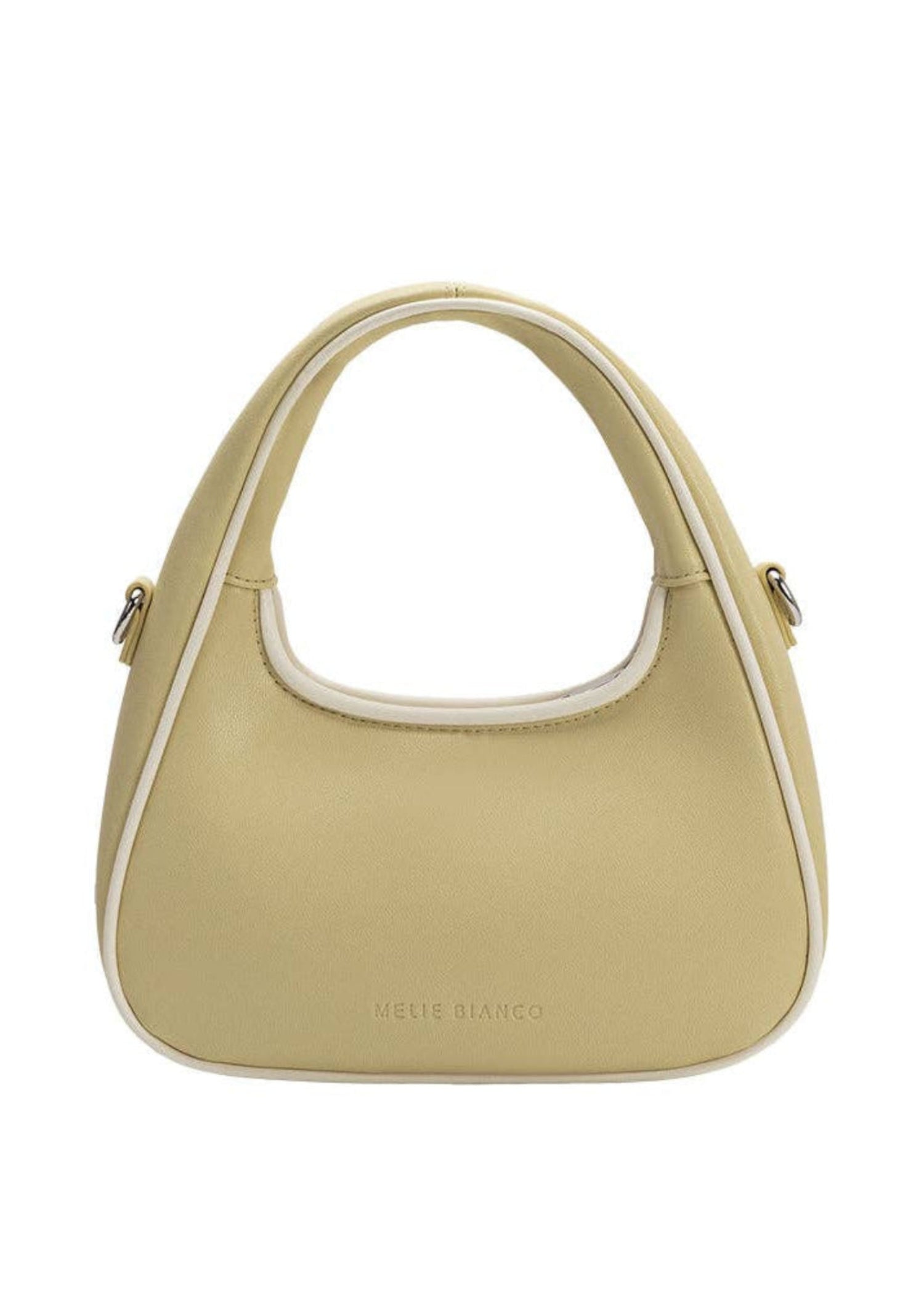 Sarita Structured Crossbody Bag in Butter Yellow