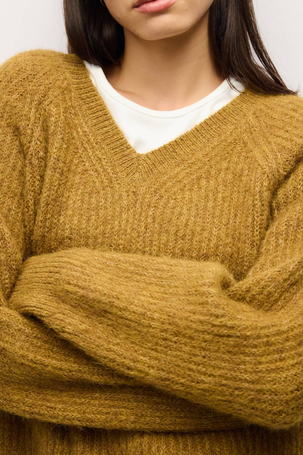 The Olivia Sweater | V Neck Sweater