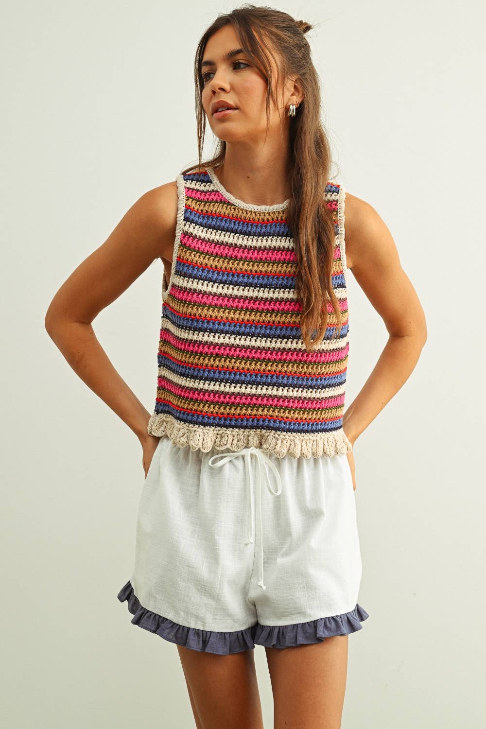 Multi Color Knit Top