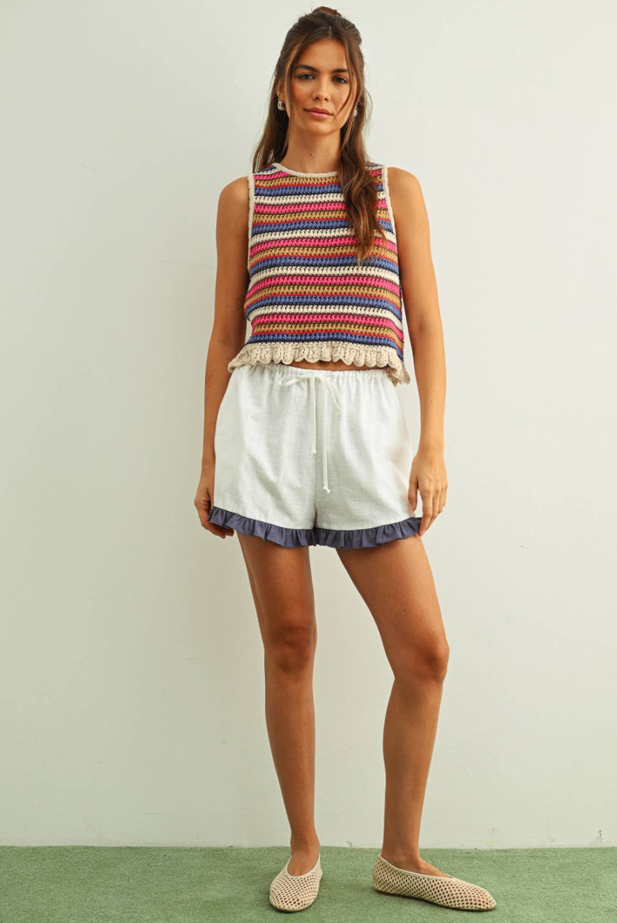 Multi Color Knit Top