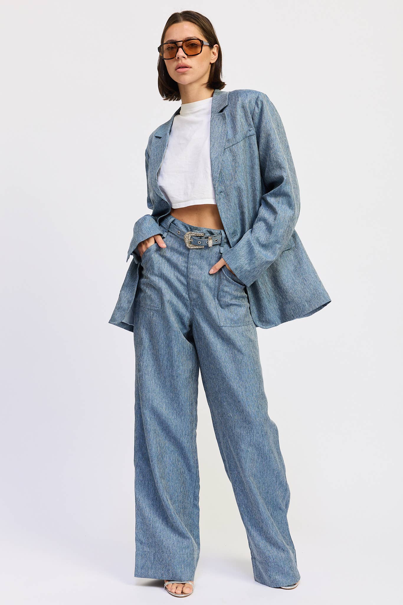 OVERSIZED Denim BLAZER