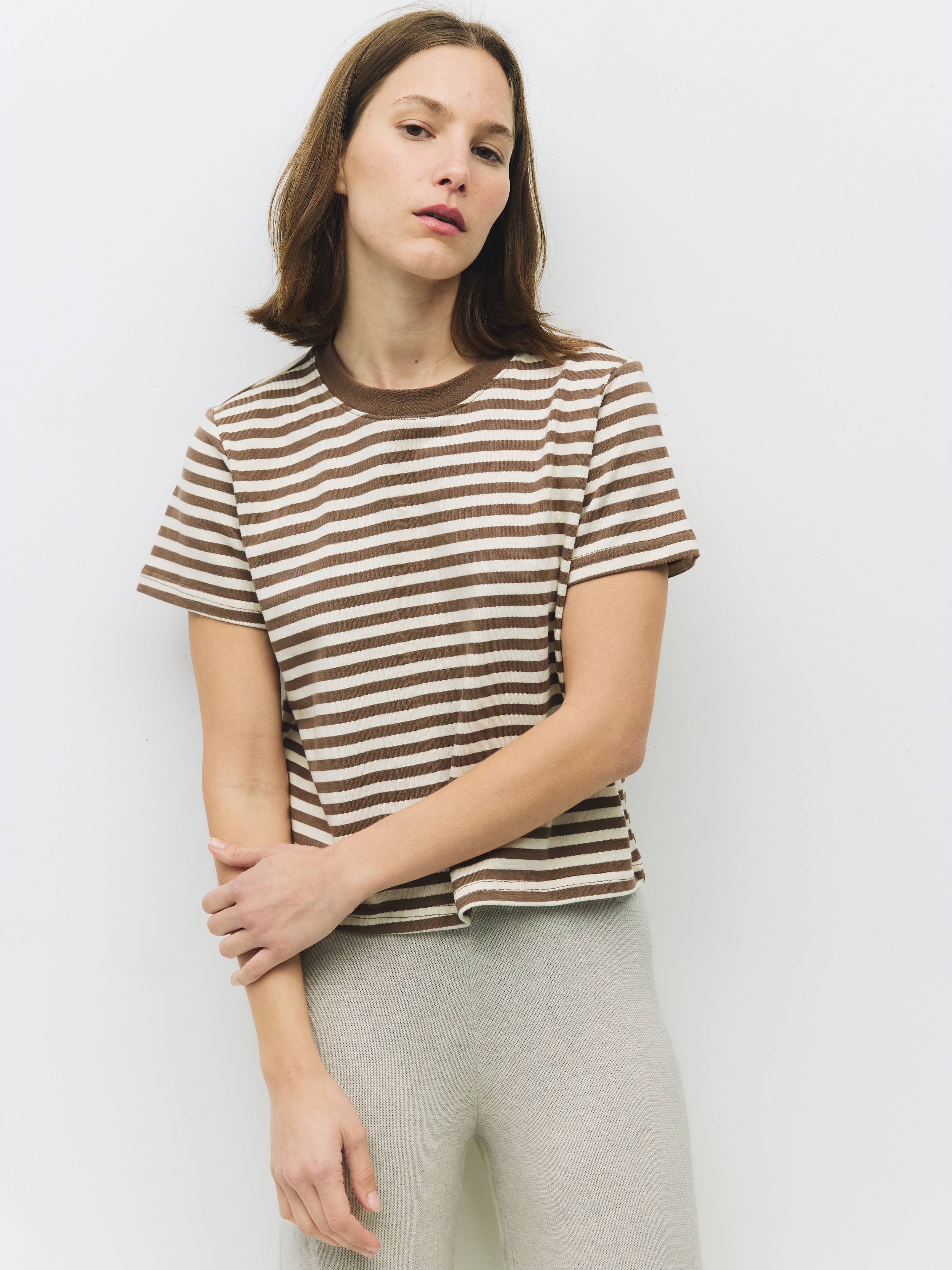 The Cooper Top | Striped T-Shirt