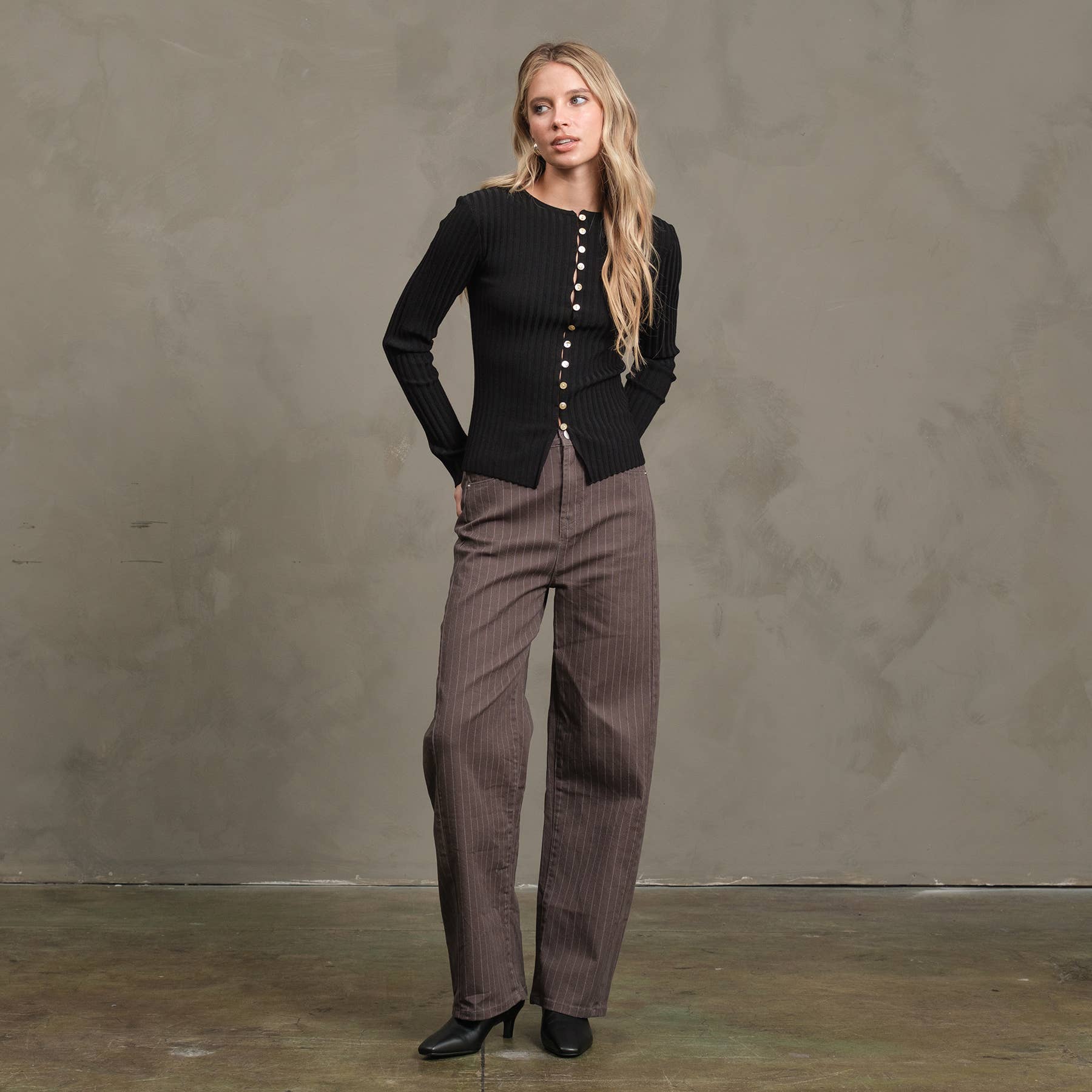 Whitney Pinstripe Pant