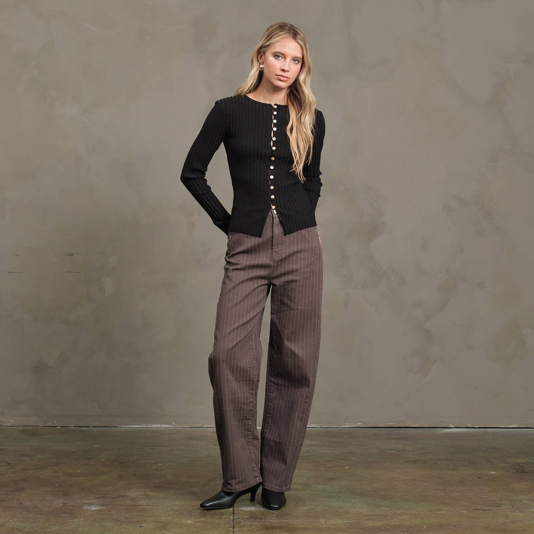 Whitney Pinstripe Pant