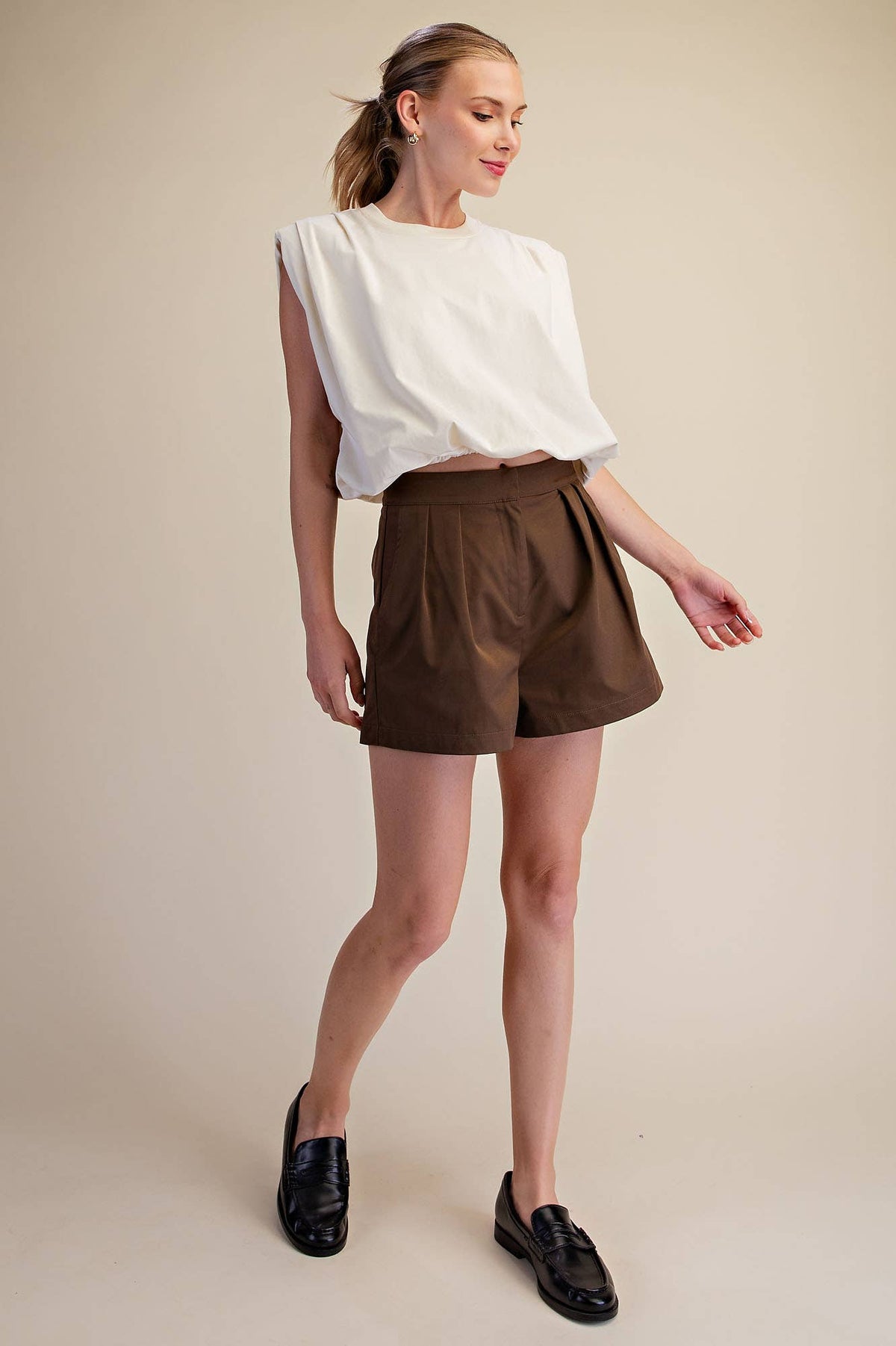 Sutton Shoulder Pad Top