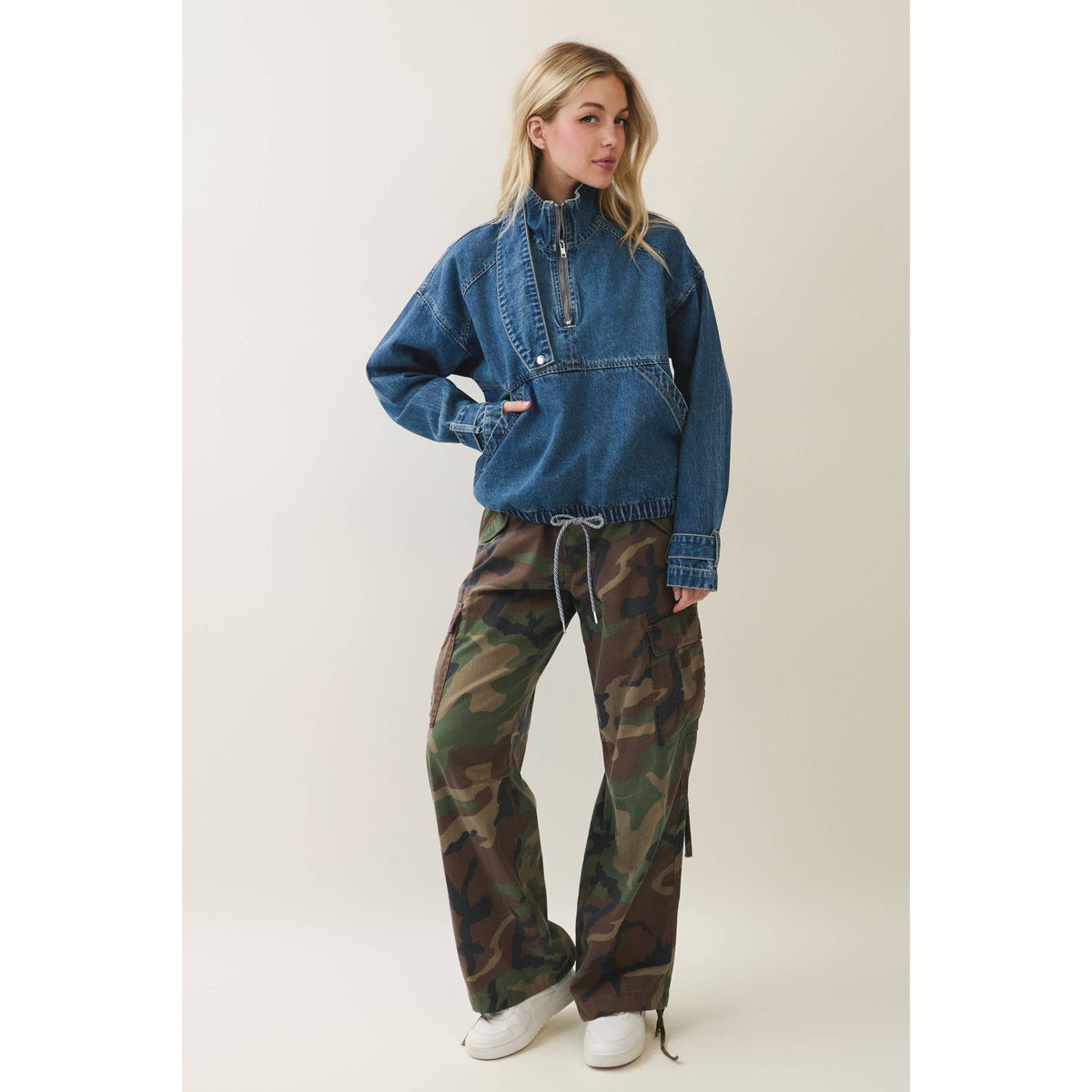 Summit Denim Pullover