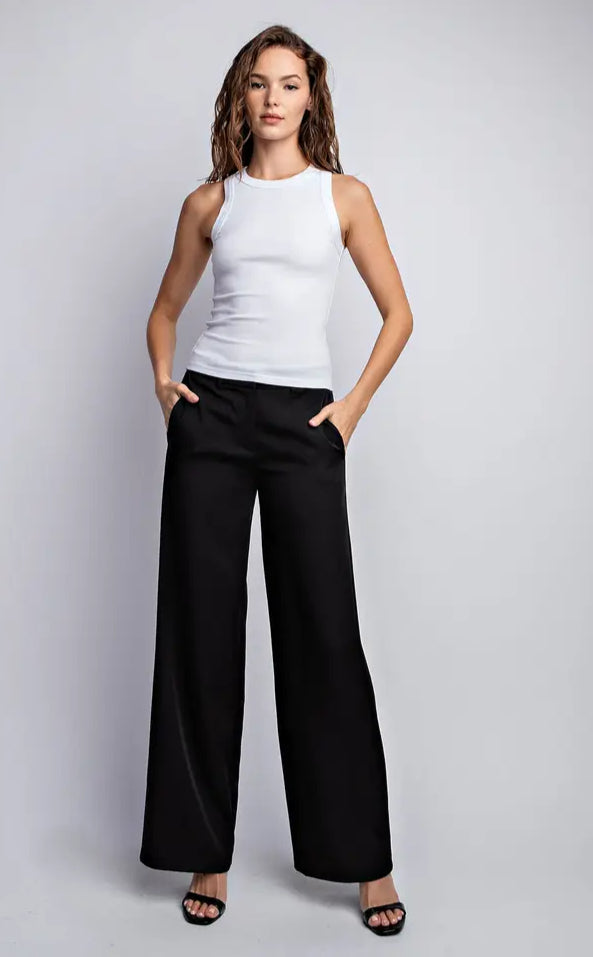 Kam Ribbed Tank in White image 3