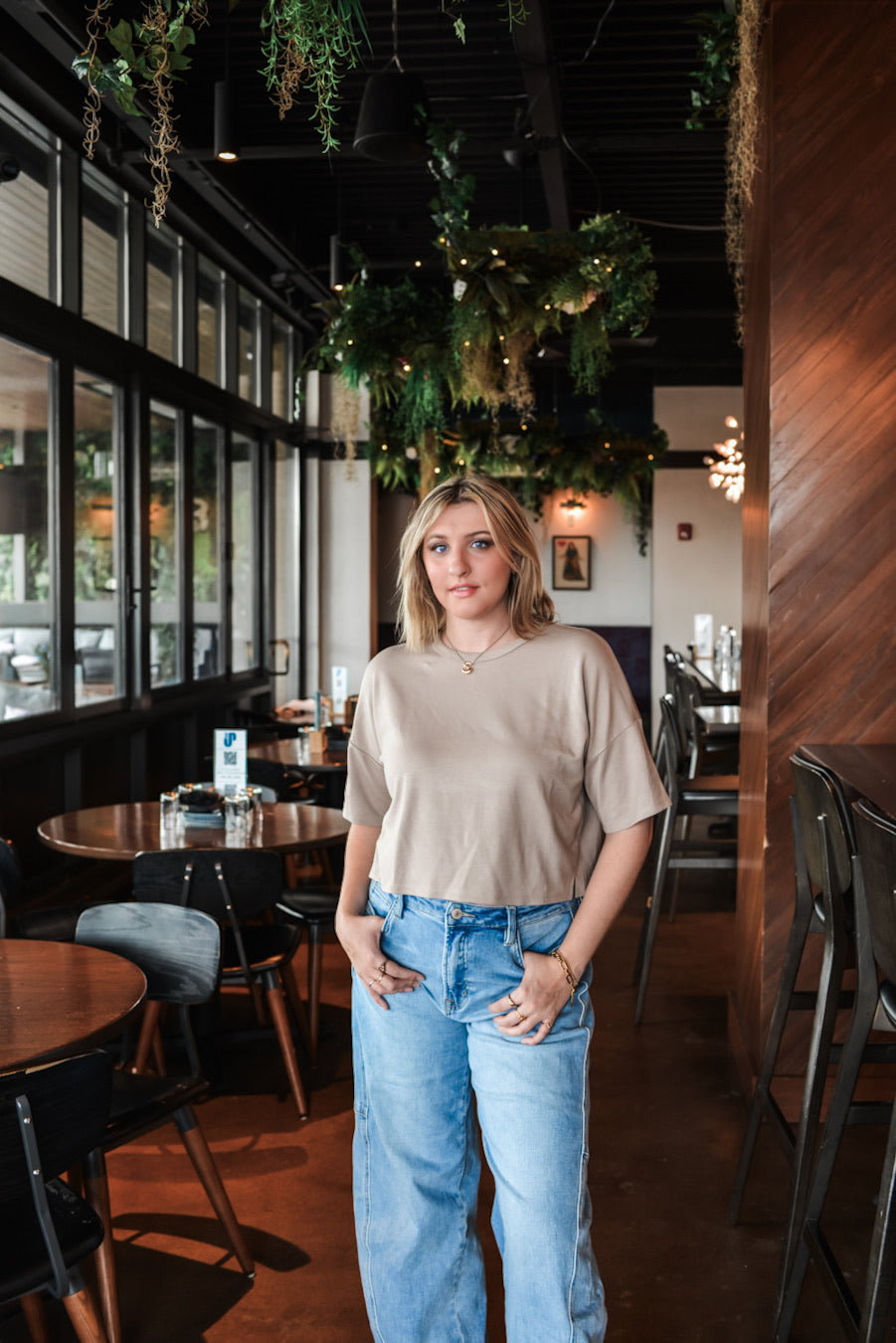 Khaki Bailey Tee image 0