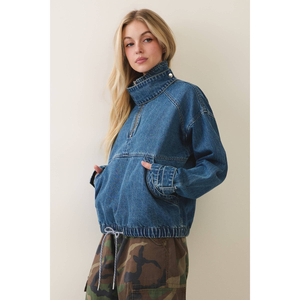 Summit Denim Pullover