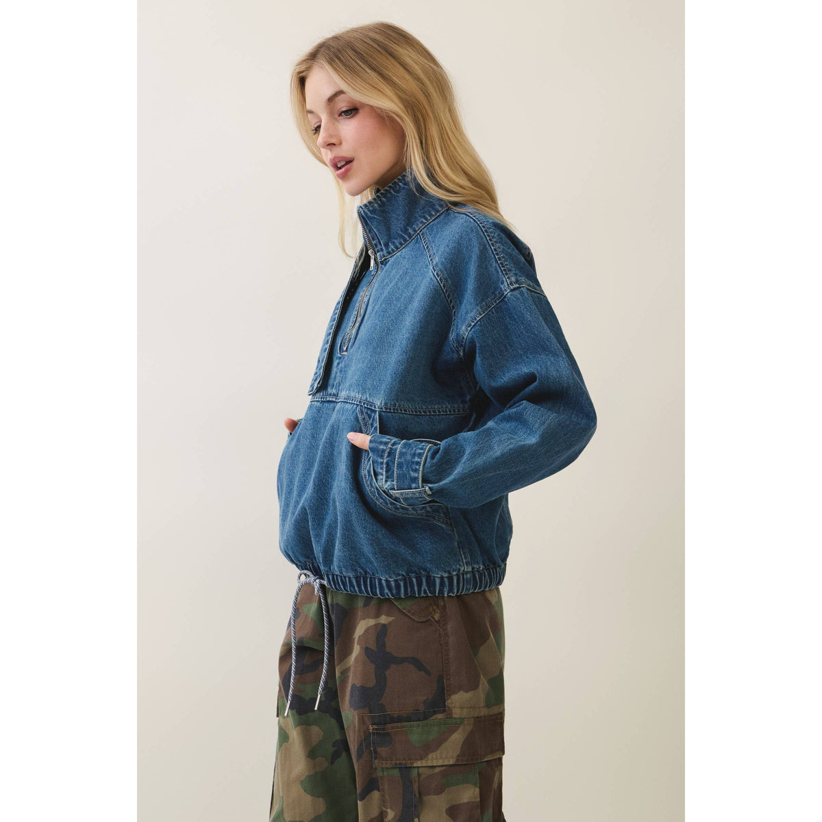 Summit Denim Pullover