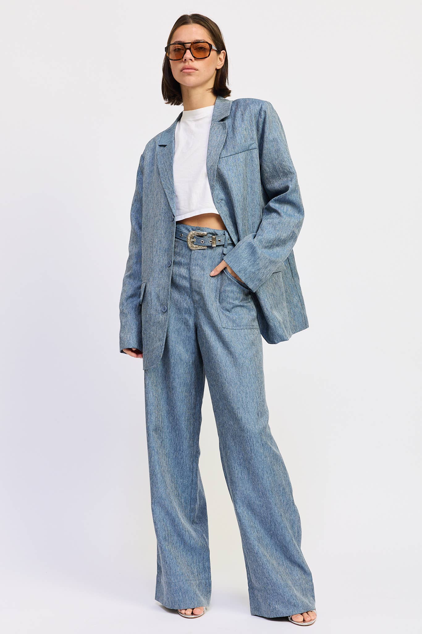 OVERSIZED Denim BLAZER