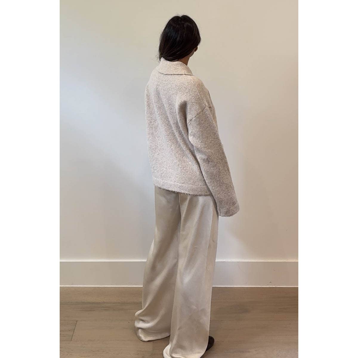 Clem Oversized Collar Sweater