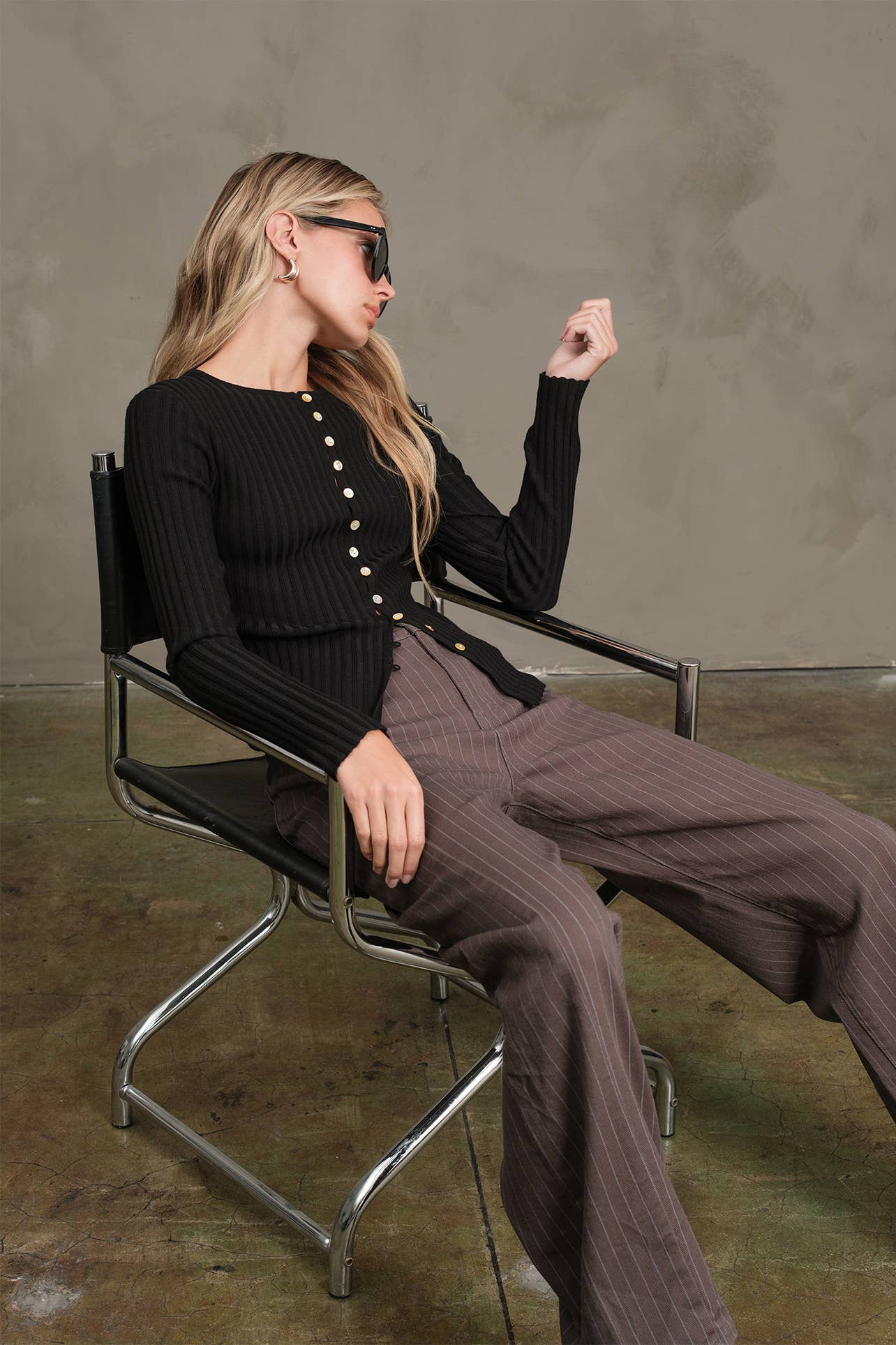 Whitney Pinstripe Pant