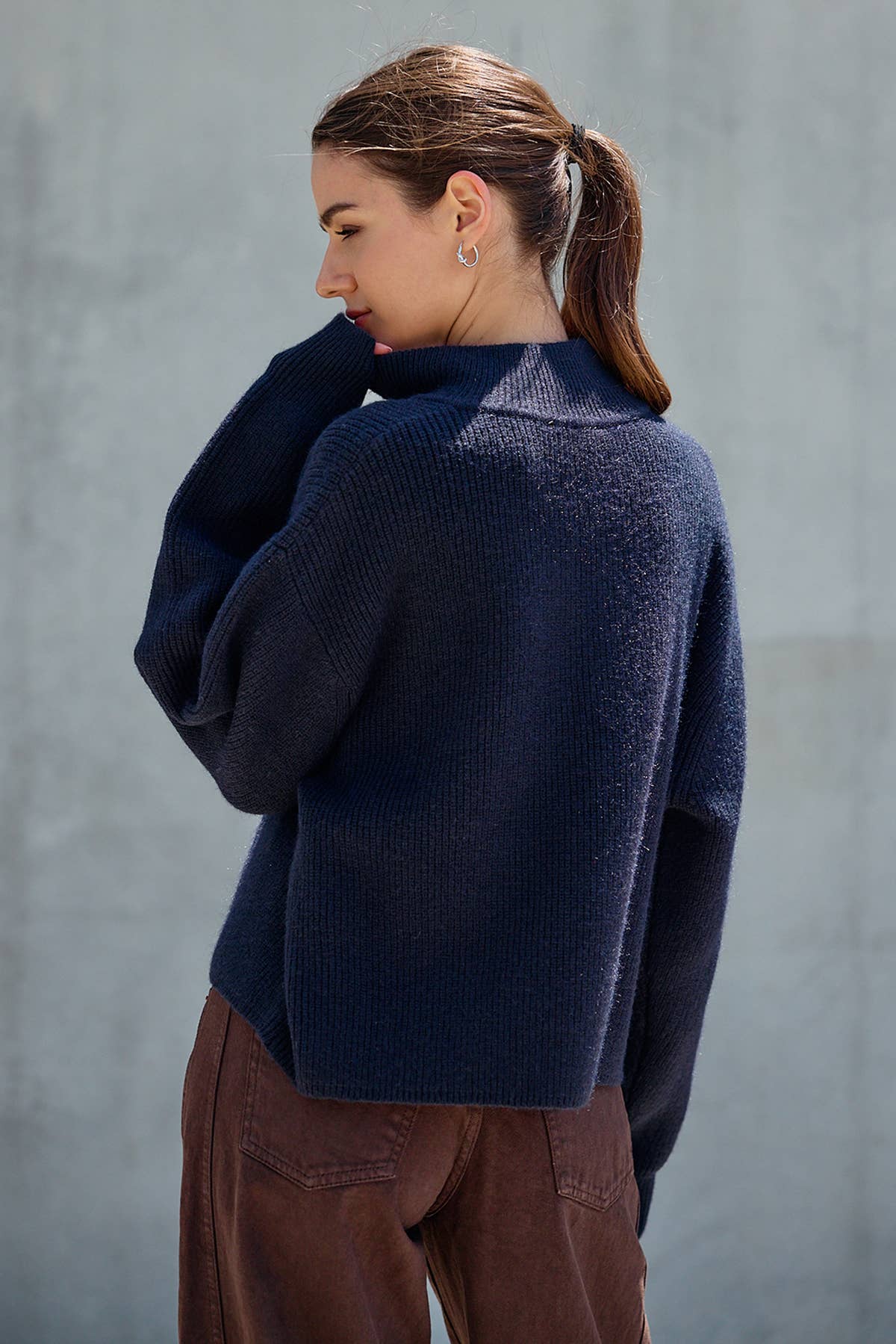 Everette Quarter Zip Sweater