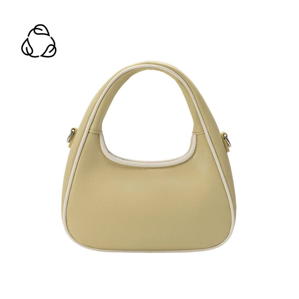 Sarita Structured Crossbody Bag in Butter Yellow