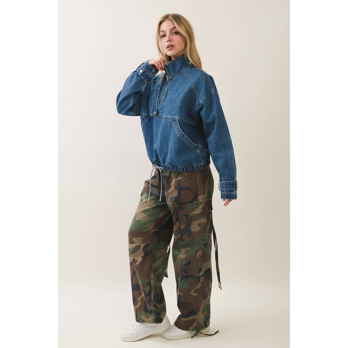 Summit Denim Pullover